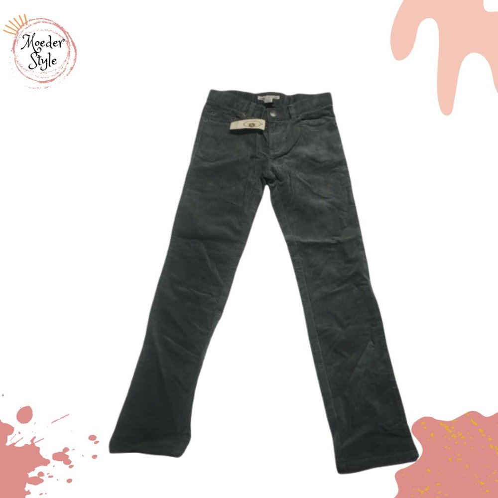 Bonpoint boys pants size 10 straight darkgreen kid